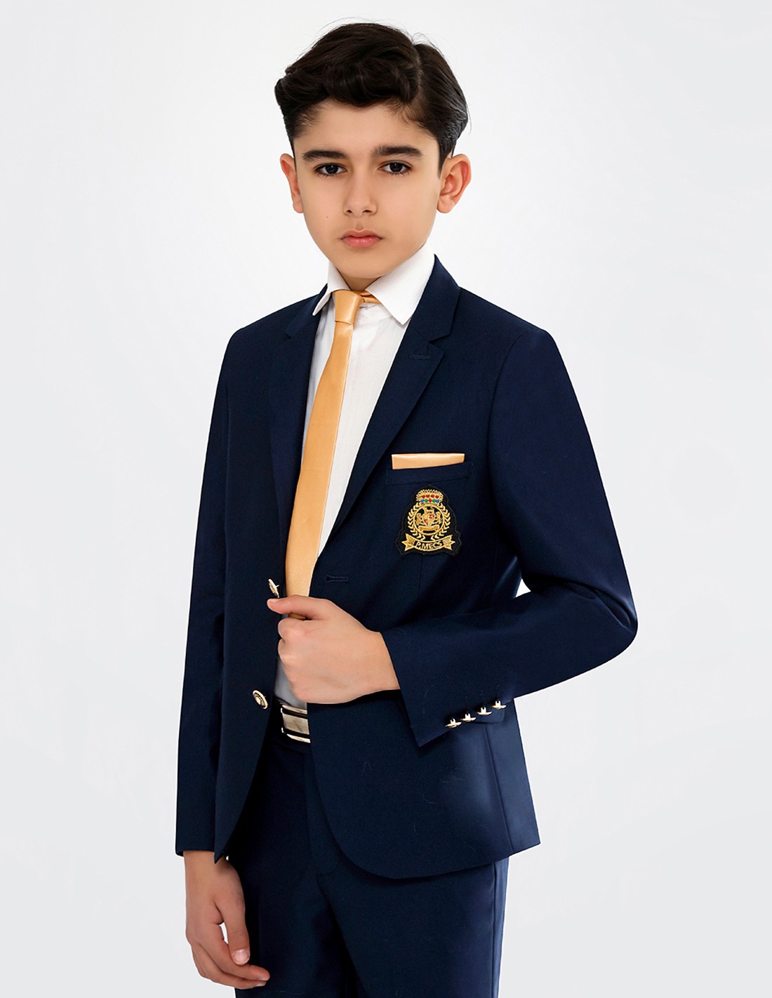 Costume Enfant bleu marine de Cérémonie - William 2