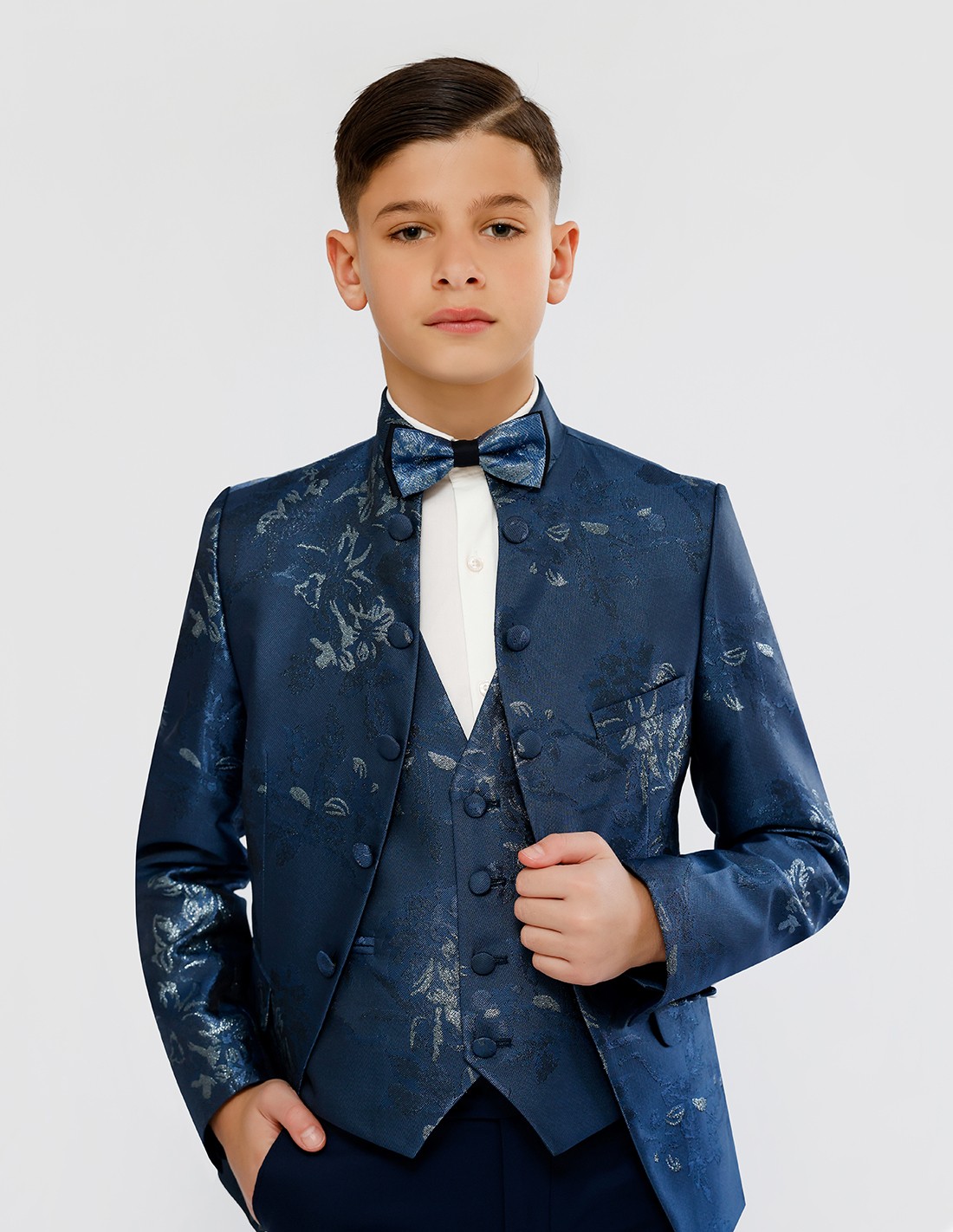 Costume enfant de cérémonie bleu roi - Charles 2