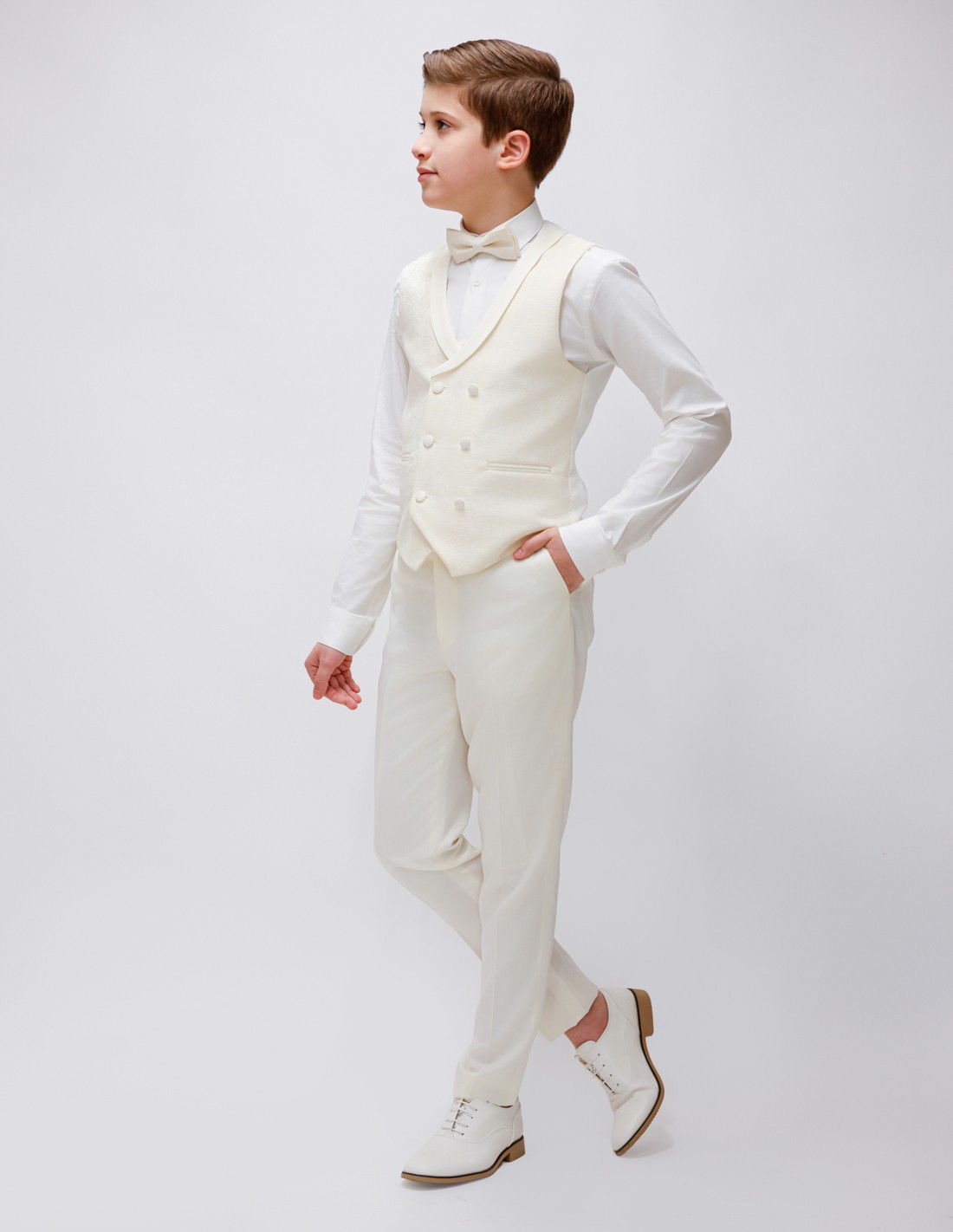 Costume Enfant de Cérémonie Beige 2