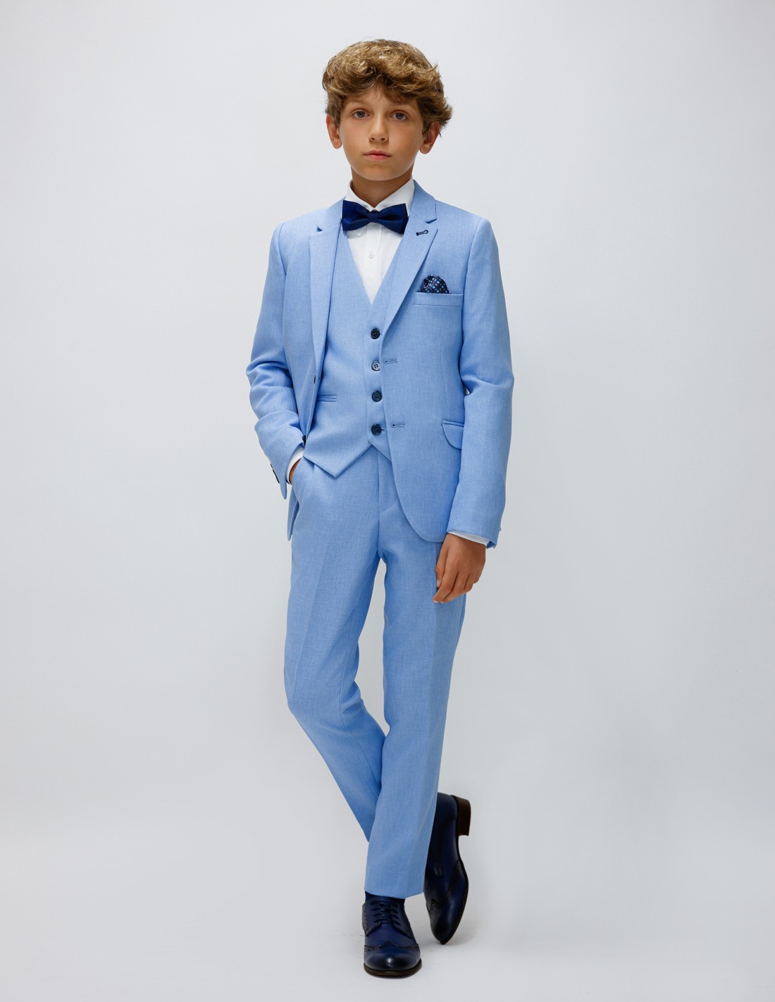 Costume Enfant Bleu ciel de Mariage