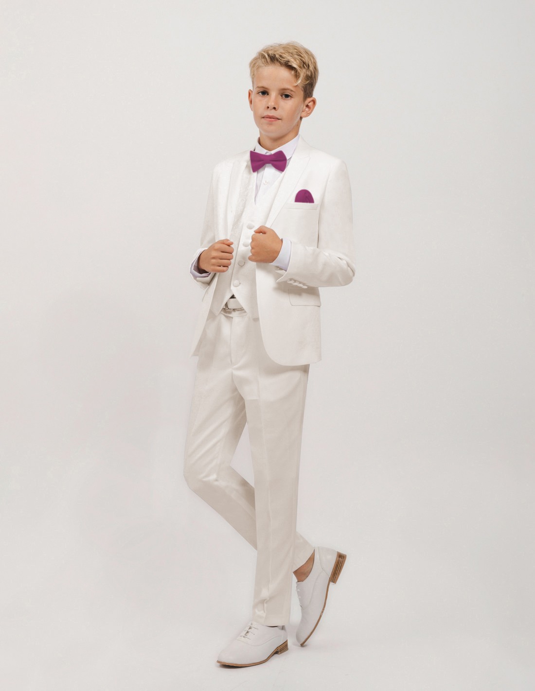 Costume Garçon de Mariage ivoire Hugo