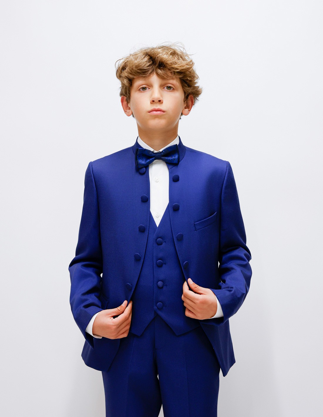 Costume Enfant Mariage bleu 2