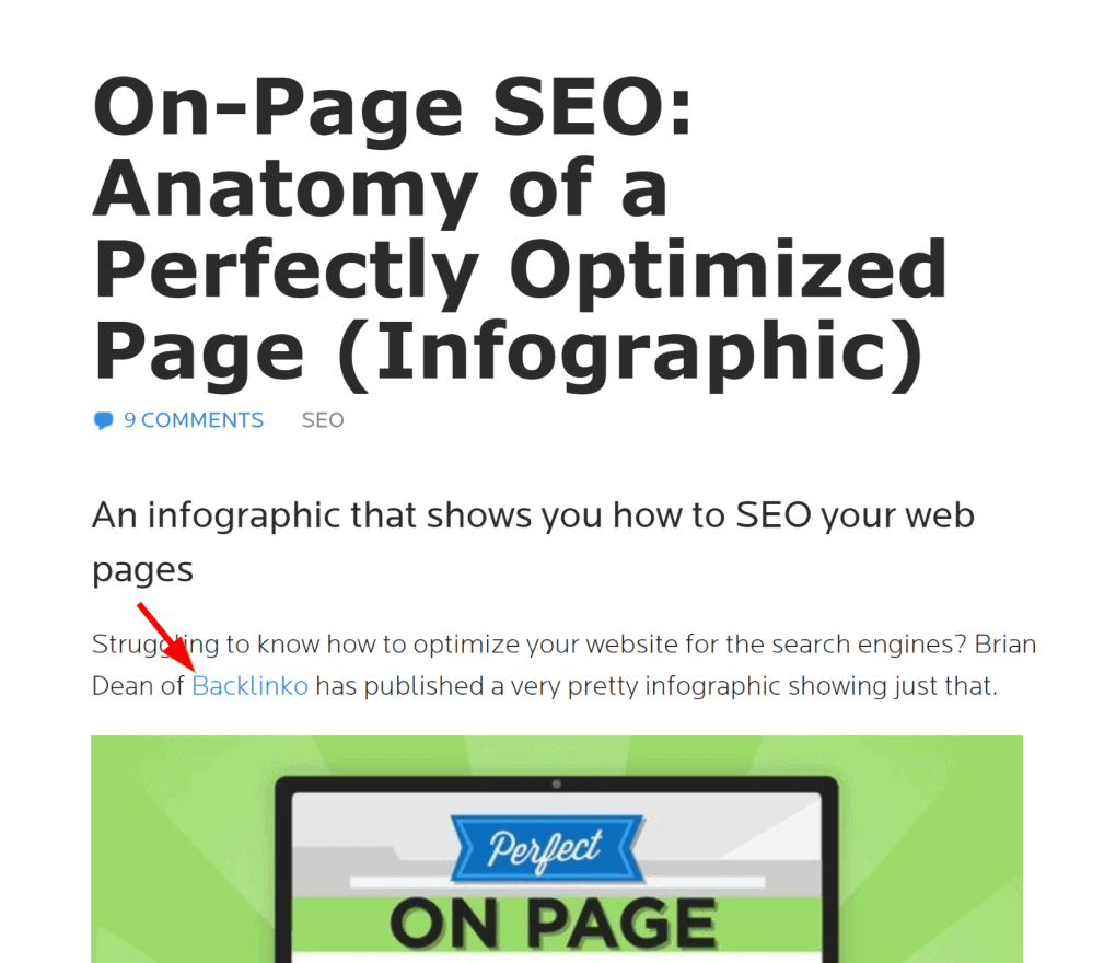 Infographic backlink Infographic backlink