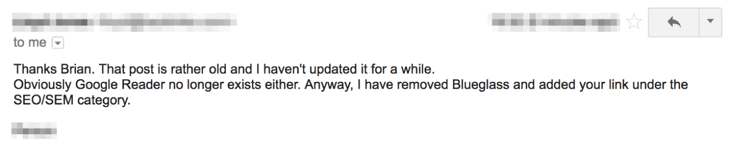 Backlink email Backlink email