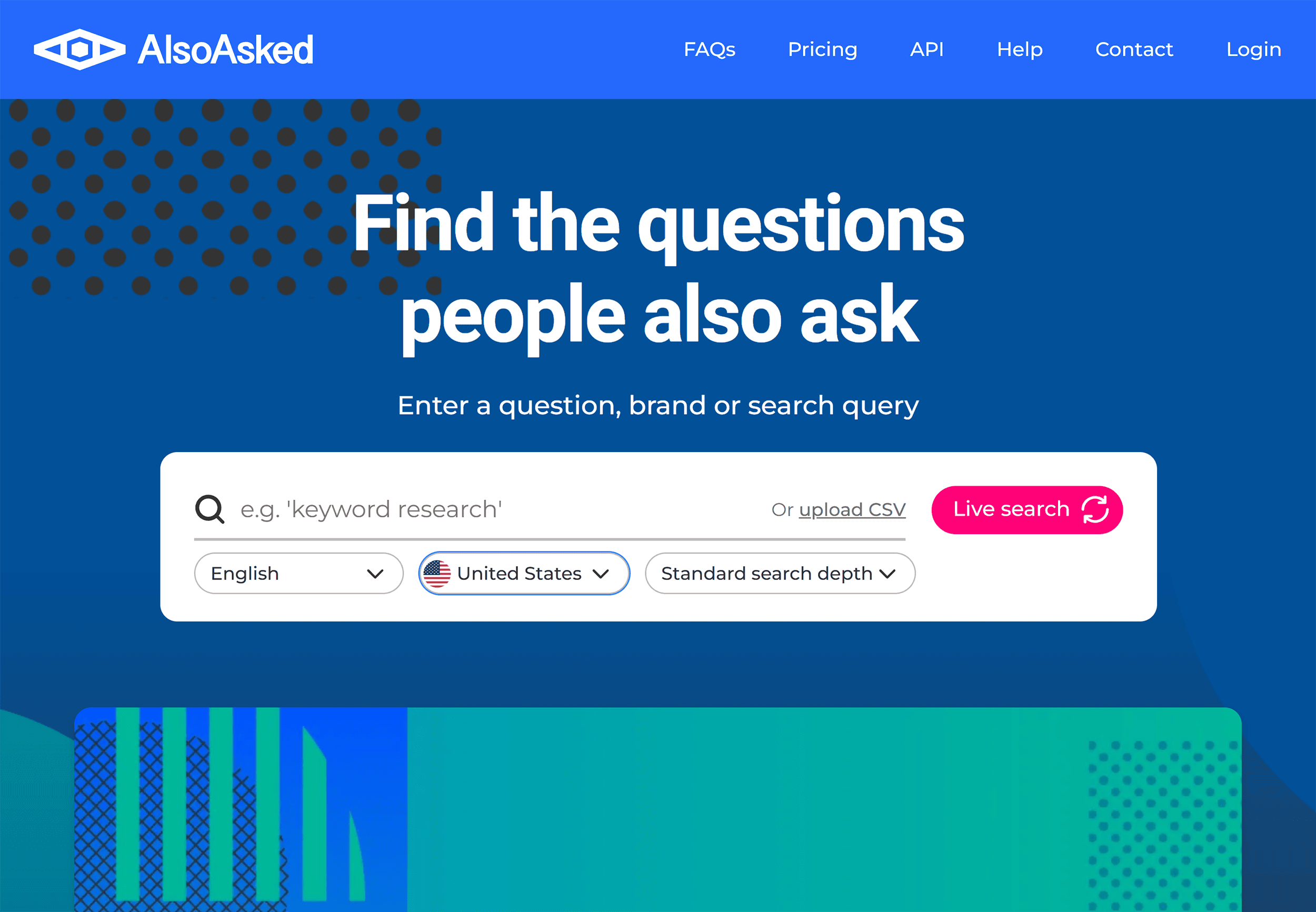 AlsoAsked – Homepage AlsoAsked – Homepage
