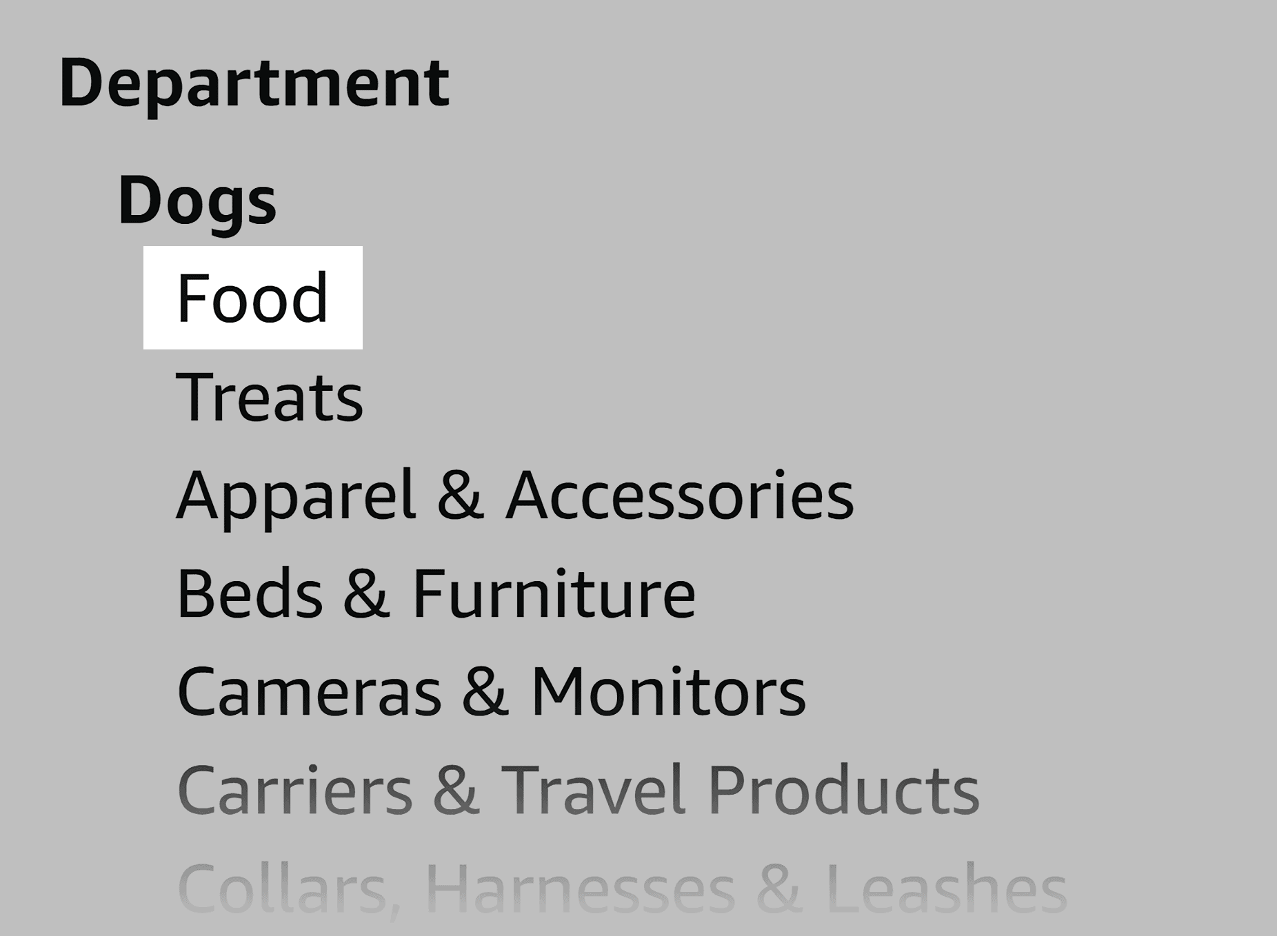 Amazon – Dogs department Amazon – Dogs department