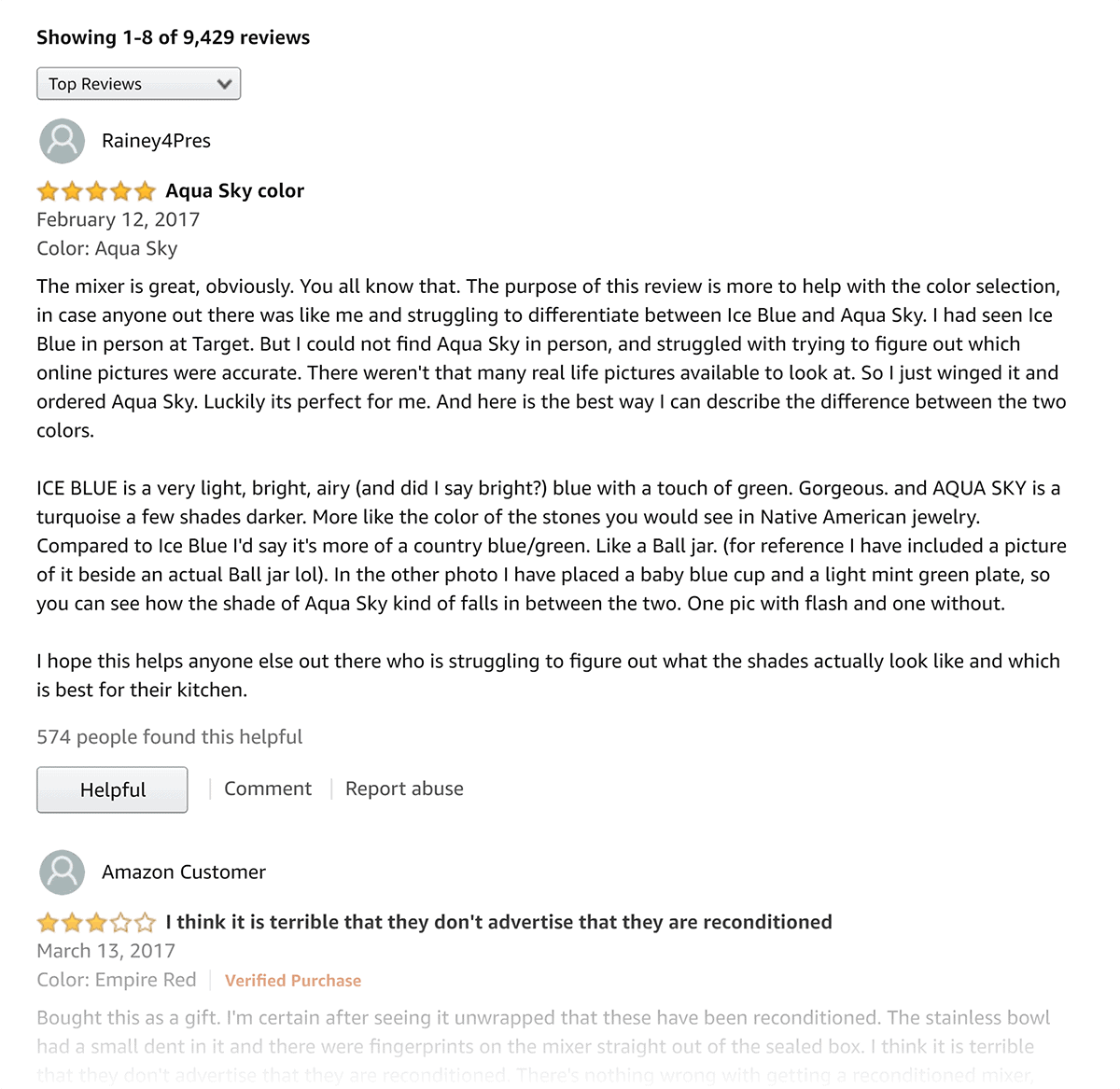Amazon – KitchenAid – Comments Amazon – KitchenAid – Comments