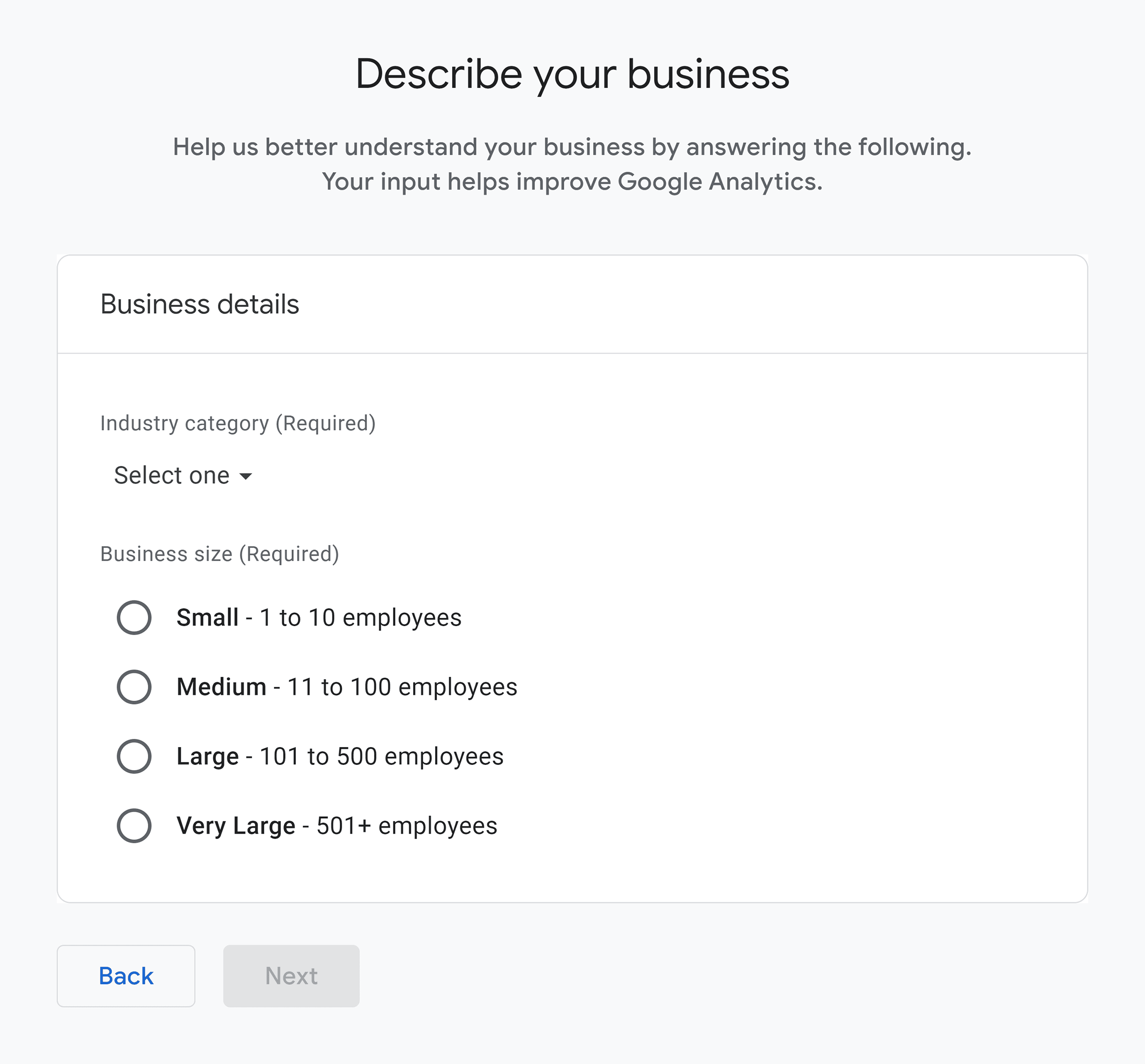Analytics – Describe your business Analytics – Describe your business
