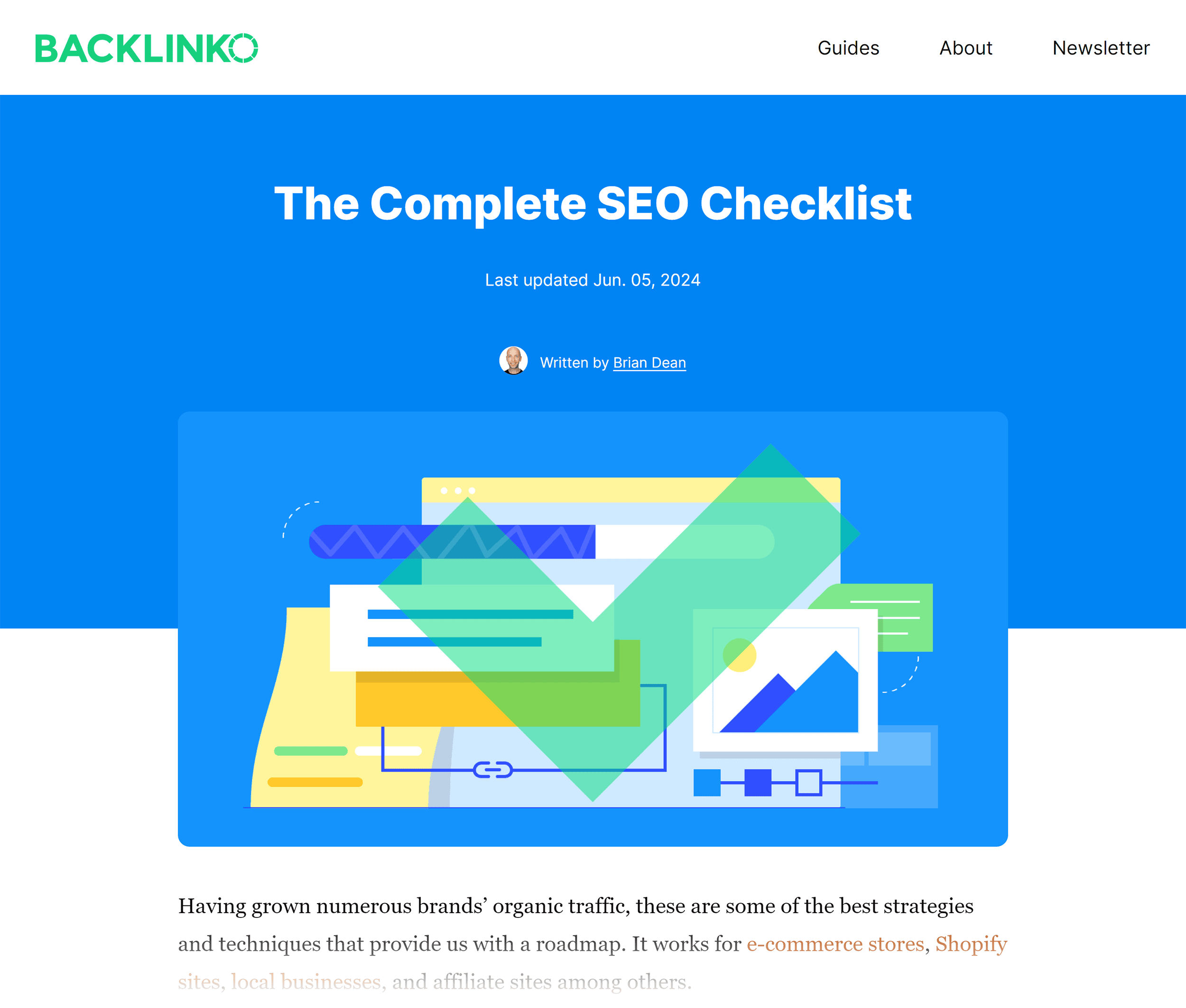 Backlinko – SEO Checklist Backlinko – SEO Checklist