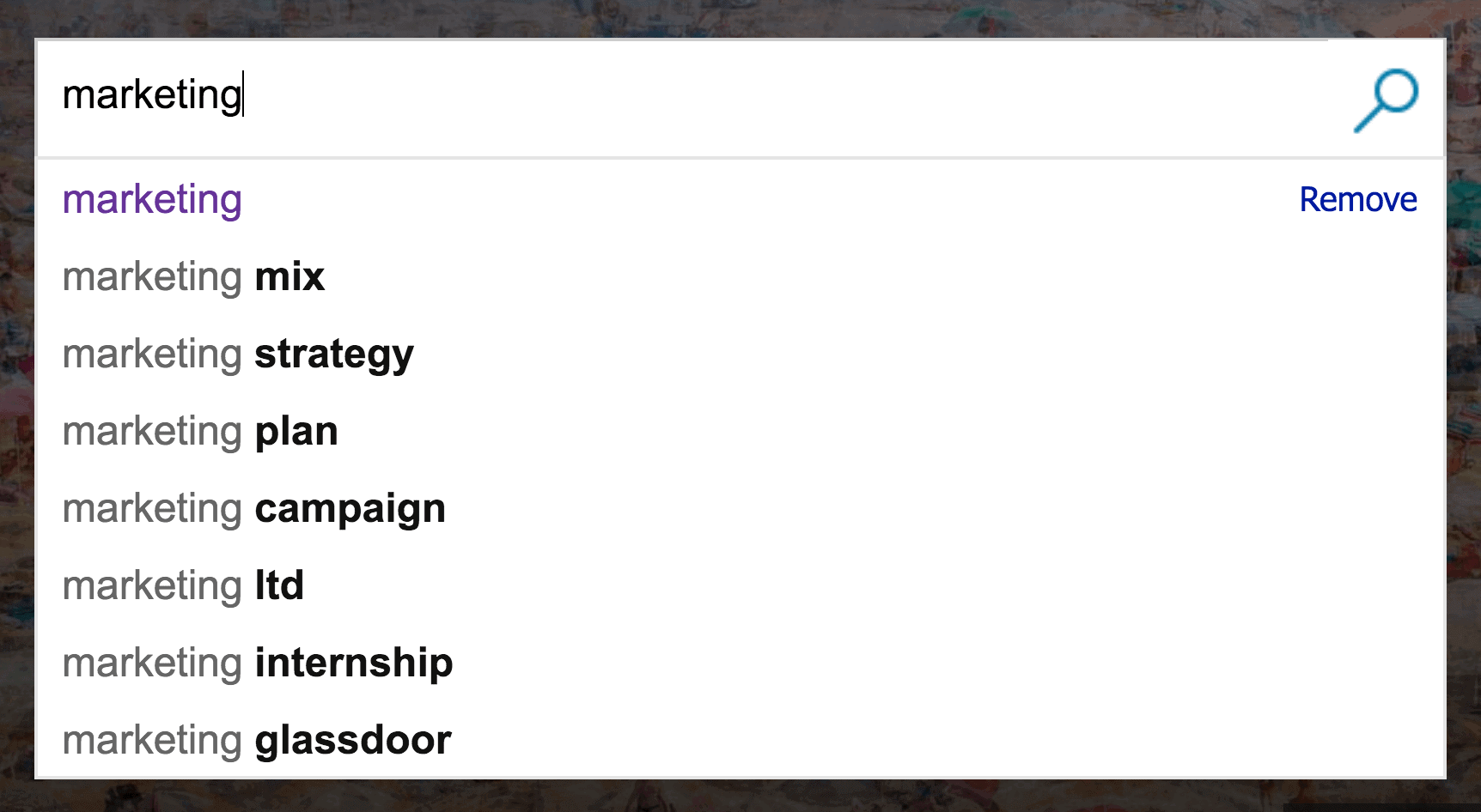 Bing Suggest Bing Suggest