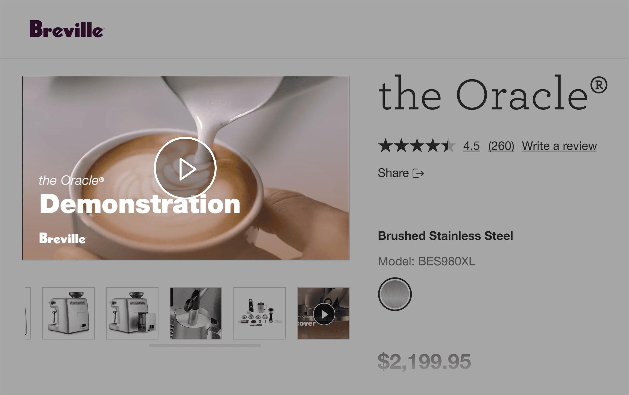 Breville – Product video Breville – Product video