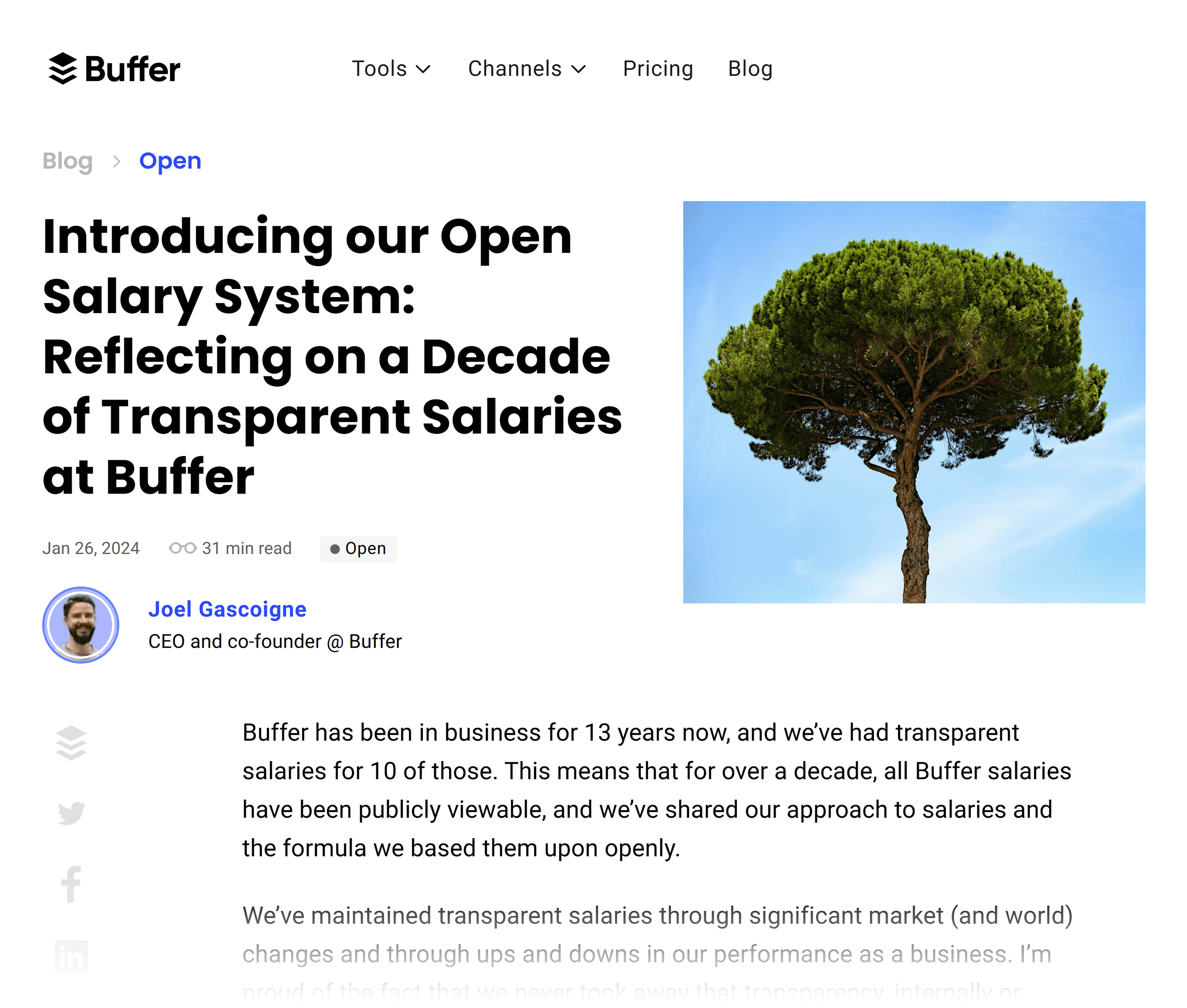 Buffer – Salary System Buffer – Salary System