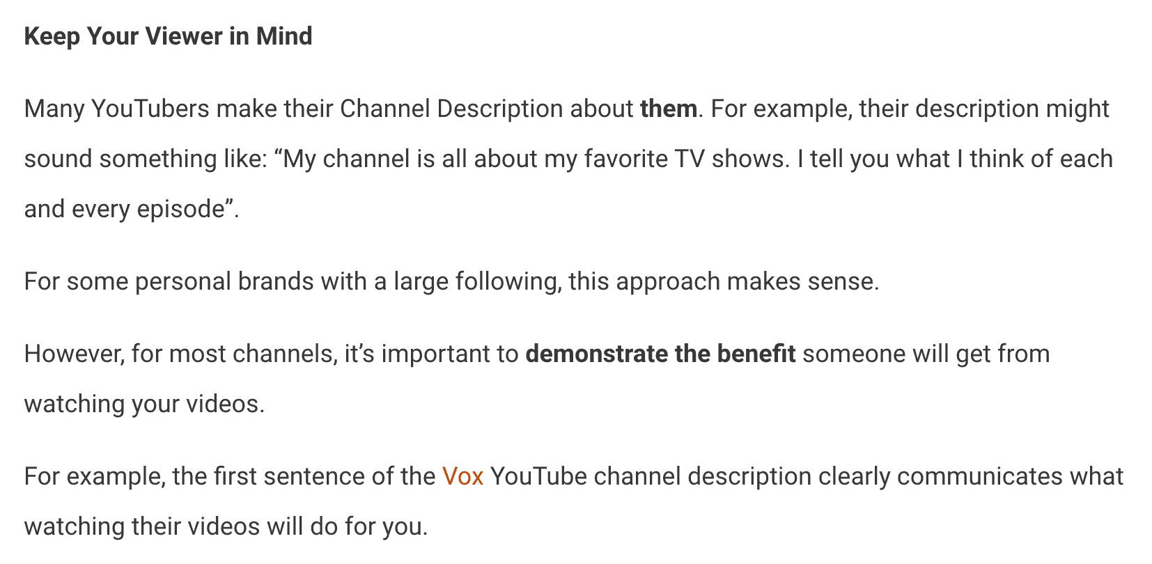 Channel Description – Helpful tips Channel Description – Helpful tips
