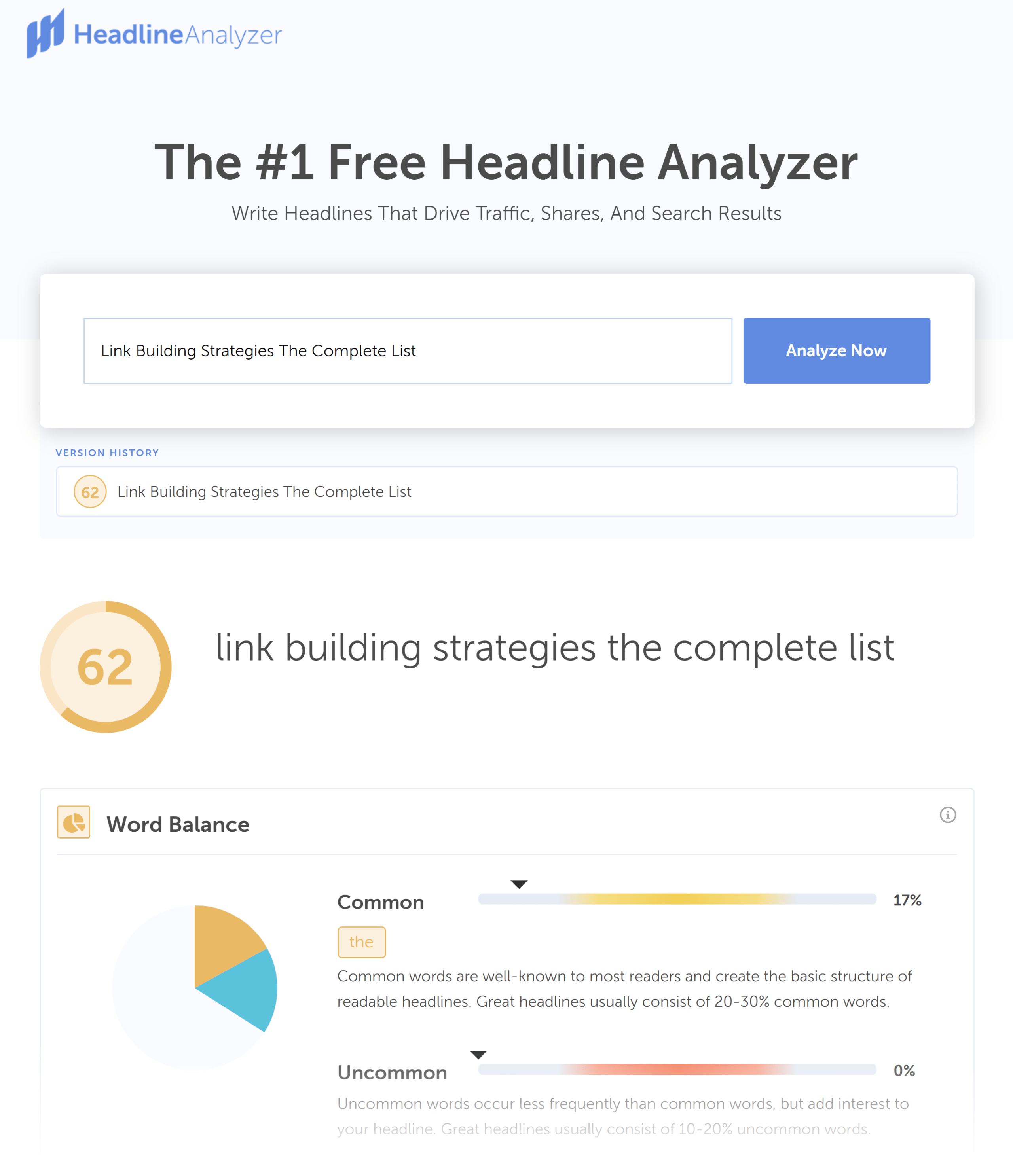 CoSchedule – Headline Analyzer – Result CoSchedule – Headline Analyzer – Result