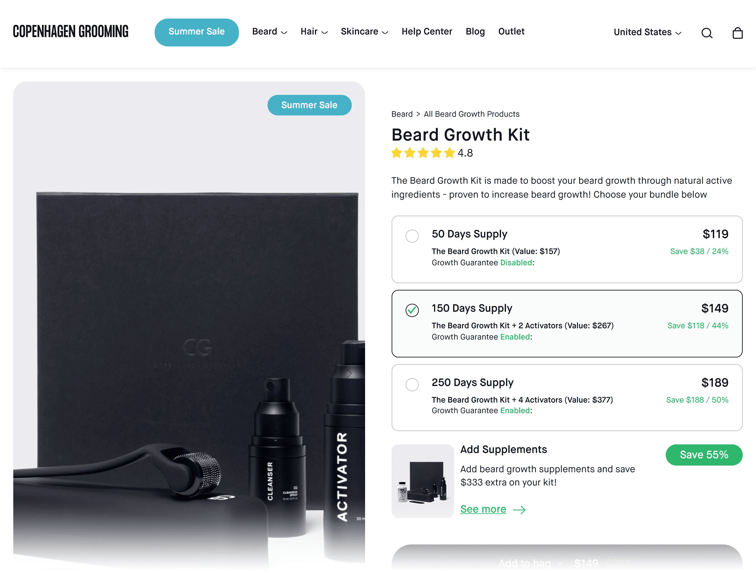 CPH Grooming – The Beard Growth Kit CPH Grooming – The Beard Growth Kit