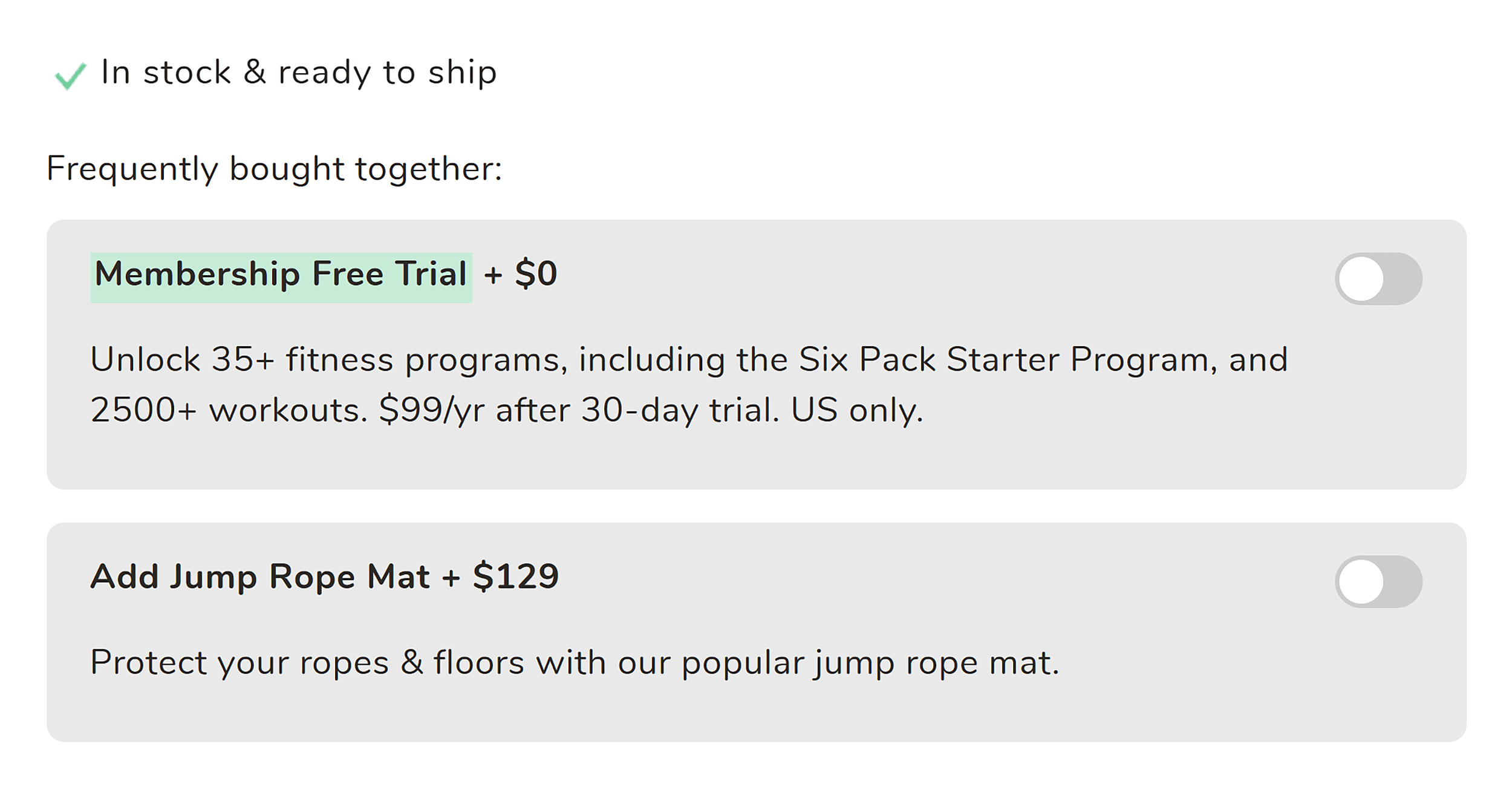 Crossrope – Frequently bought together Crossrope – Frequently bought together