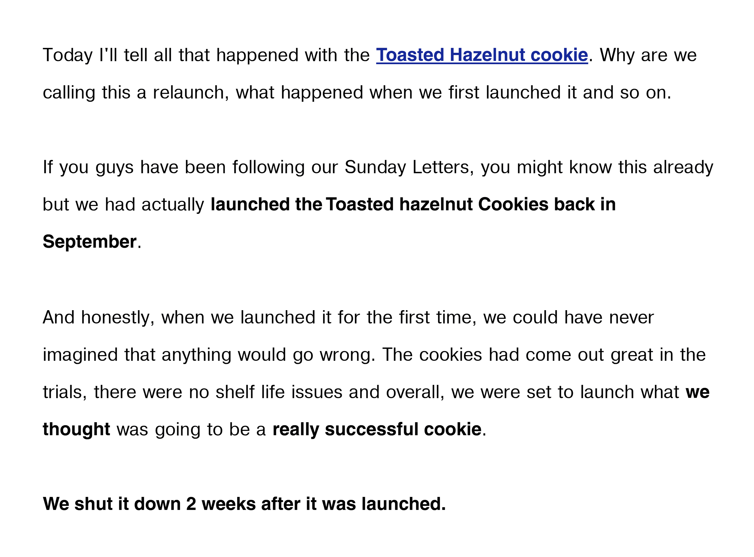 Dohful – Cookie newsletter Dohful – Cookie newsletter