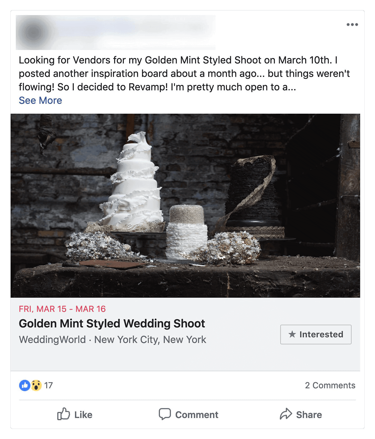 Facebook events listing Facebook events listing