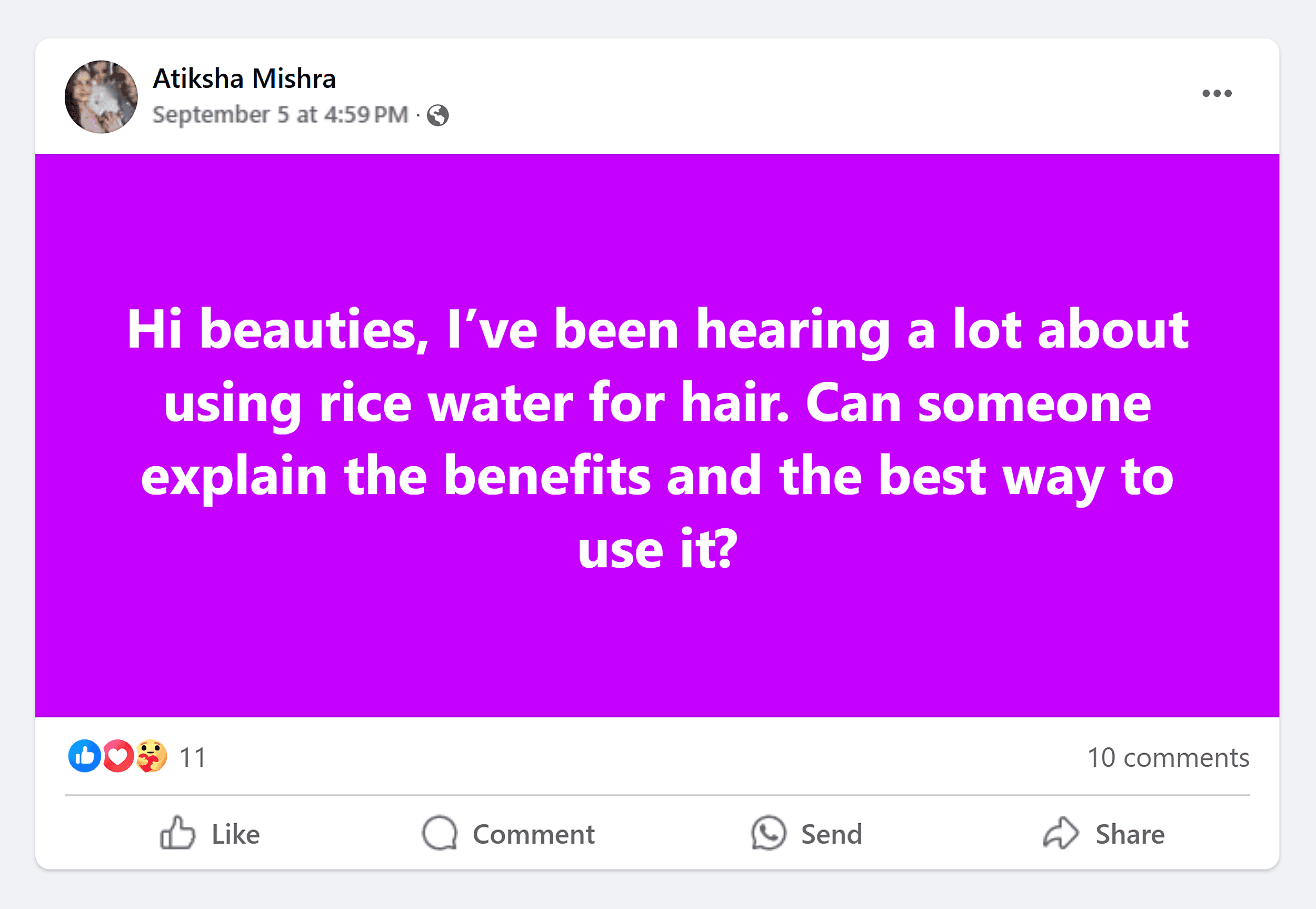 Facebook groups – Rice water Facebook groups – Rice water