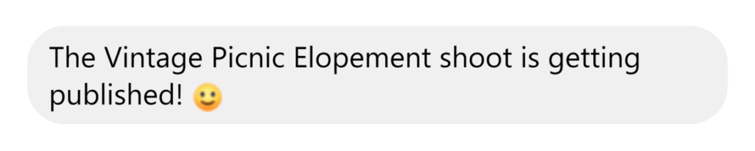 Facebook messages – Published Facebook messages – Published