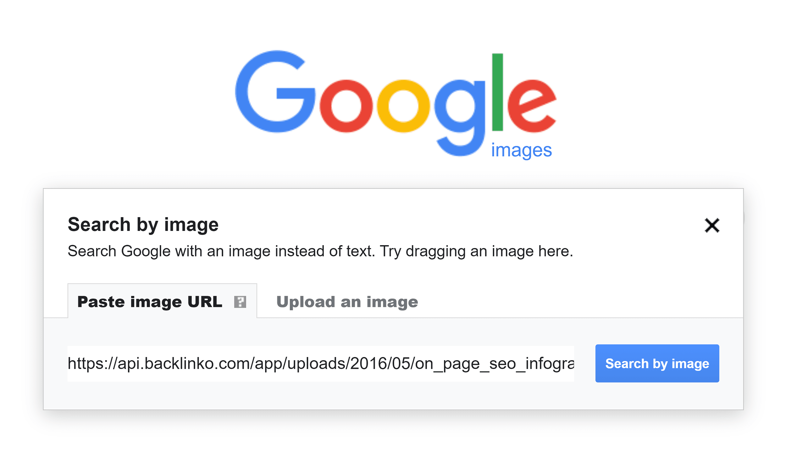 Google – Search by image URL Google – Search by image URL
