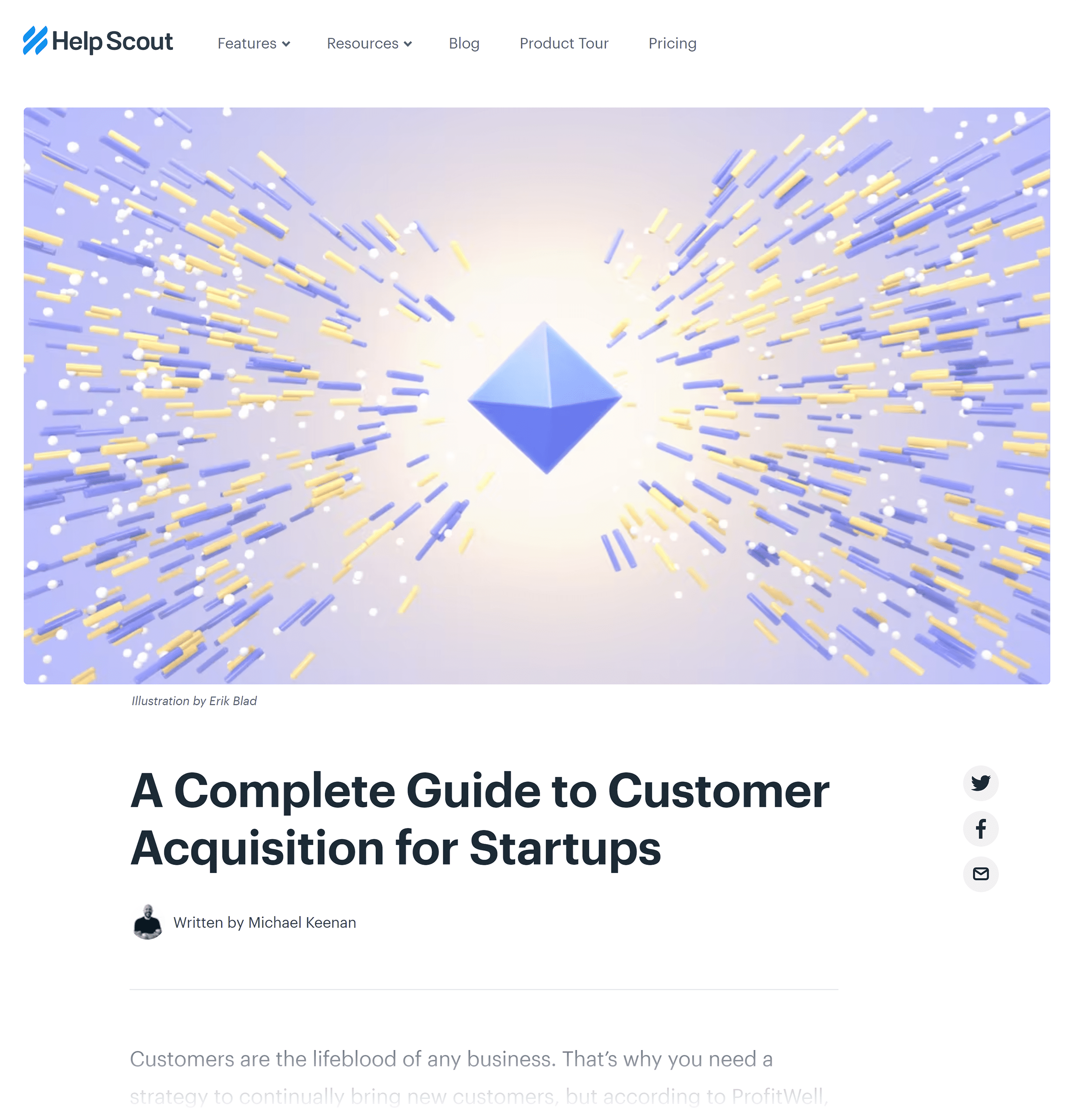 Help Scout – Customer acquisition Help Scout – Customer acquisition