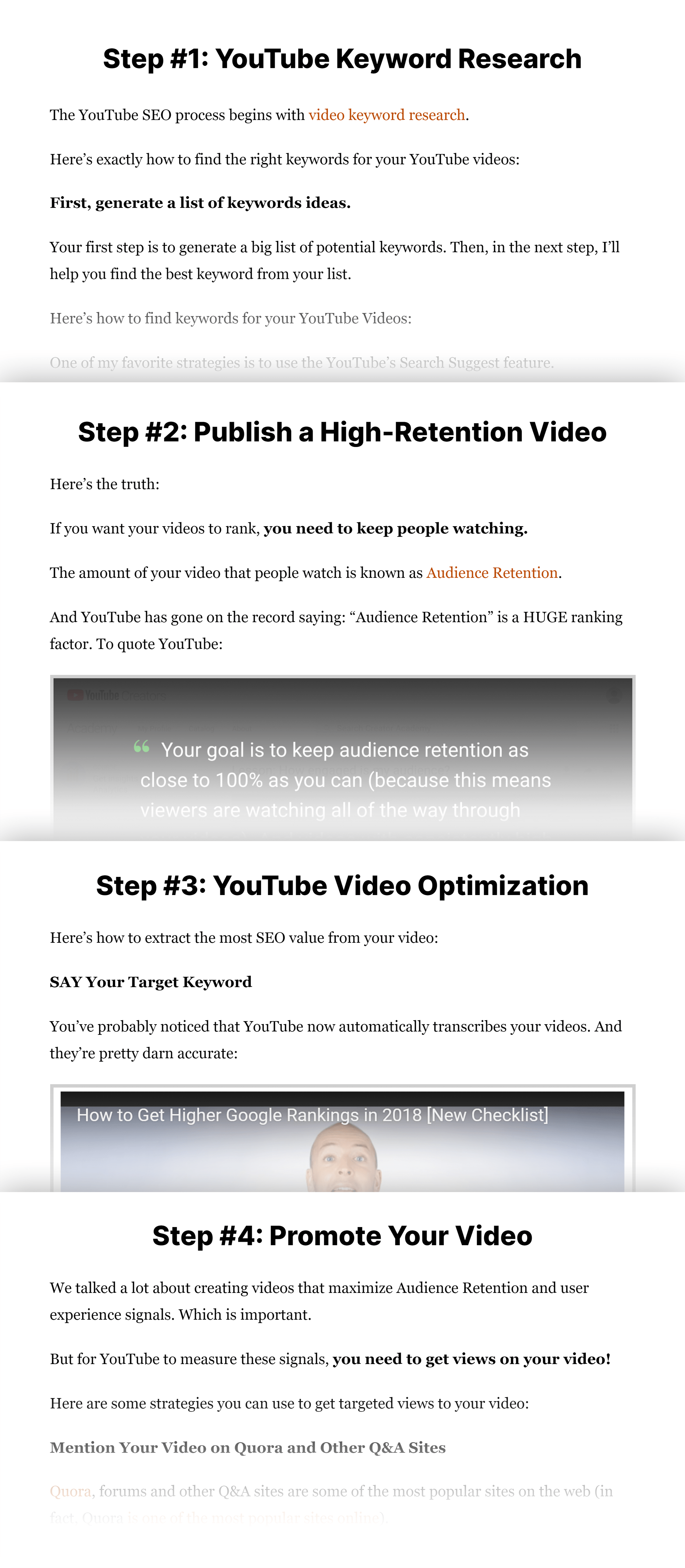 How To Rank YouTube Videos Steps How To Rank YouTube Videos Steps