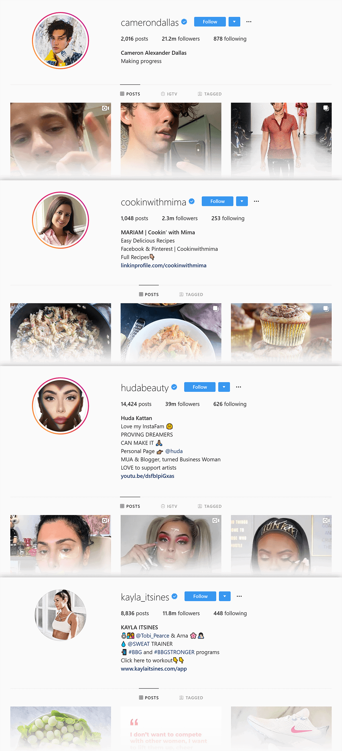Instagram influencers Instagram influencers