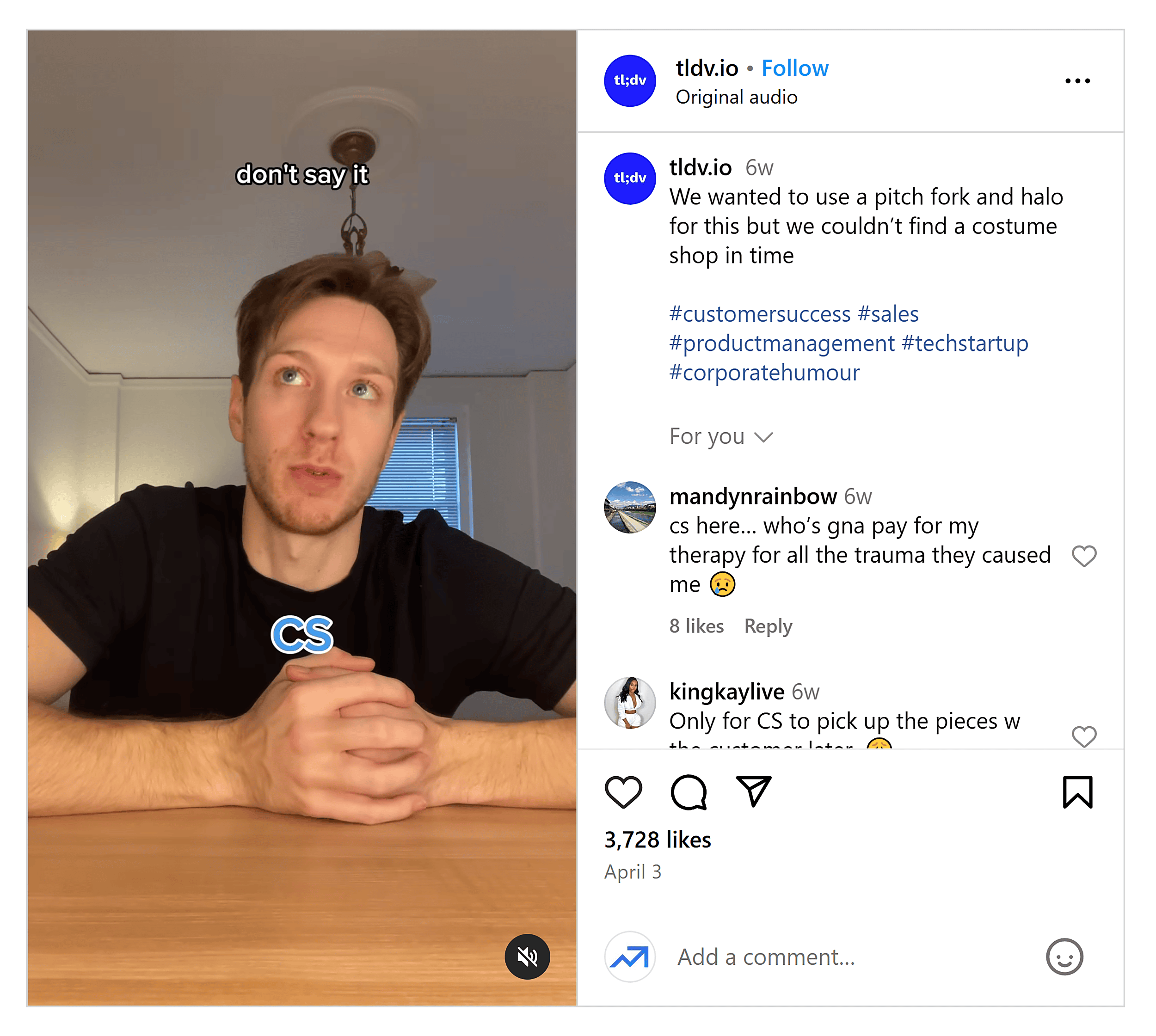 Instagram – tl;dv Instagram – tl;dv