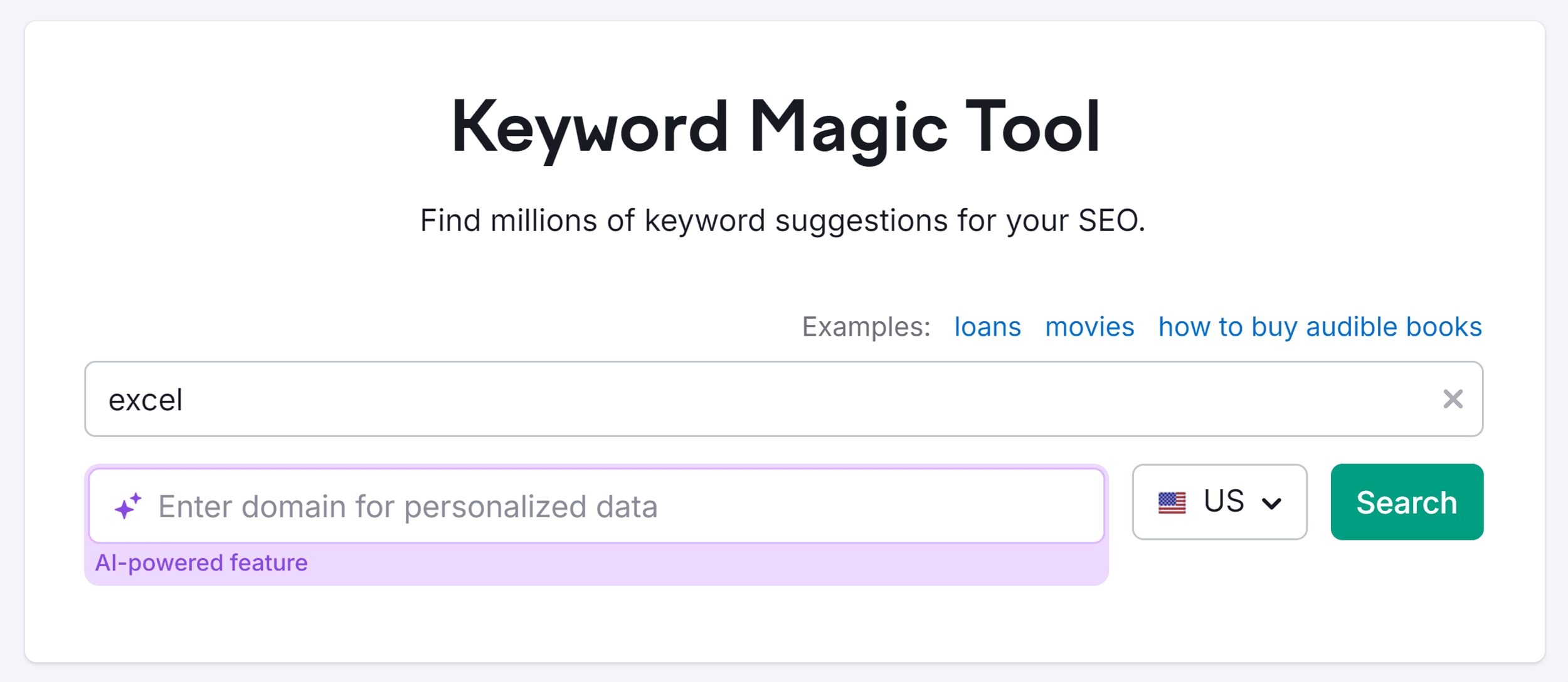 Keyword Magic Tool – Search – Excel Keyword Magic Tool – Search – Excel