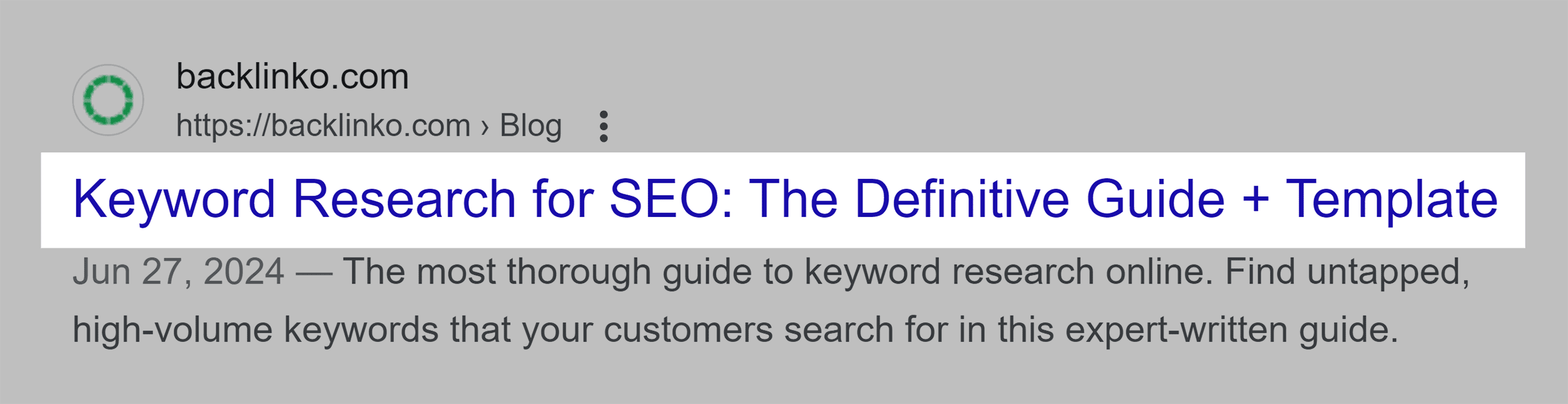 Keyword Research – Post – Title tag Keyword Research – Post – Title tag
