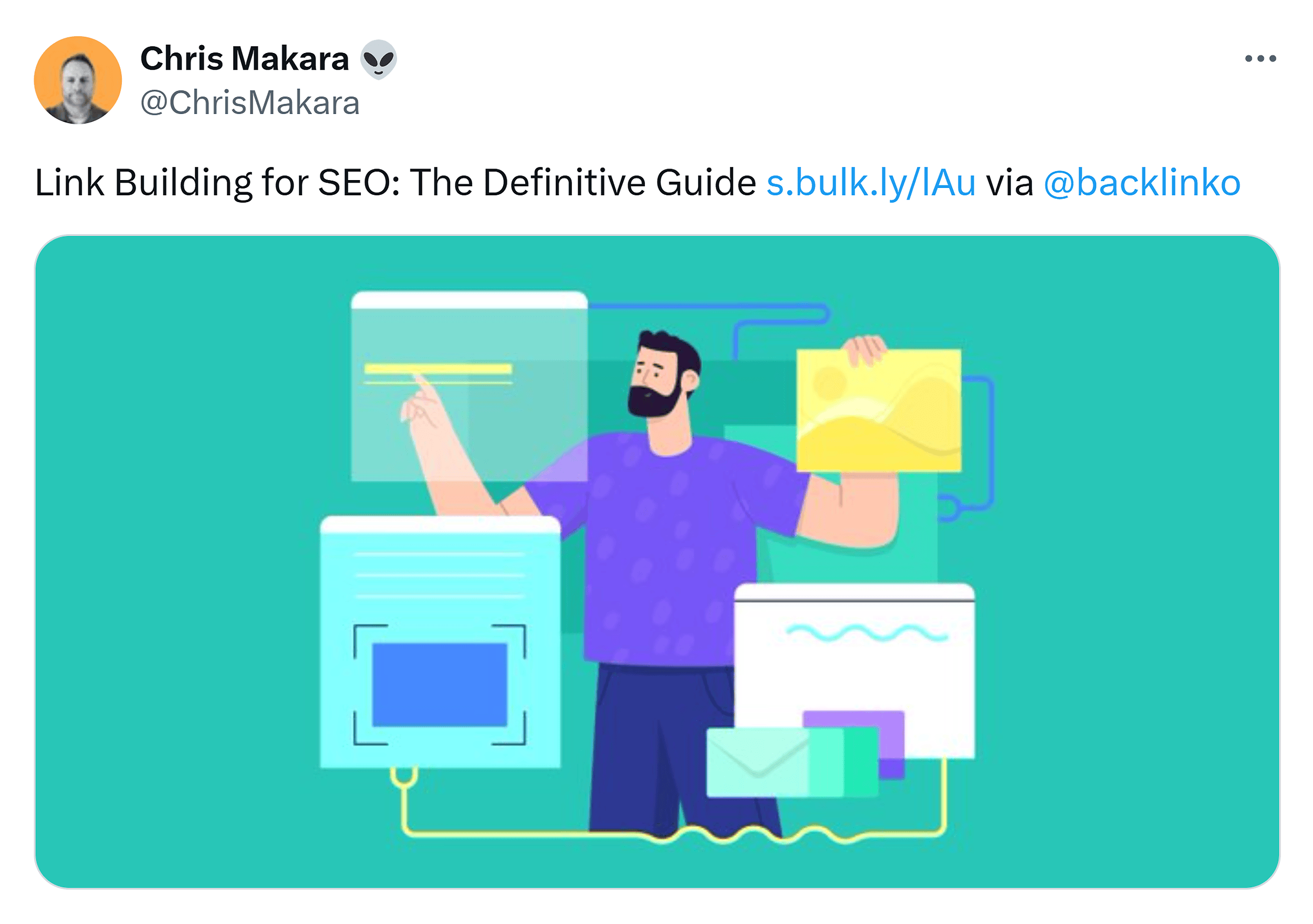 Link building guide – Twitter share Link building guide – Twitter share