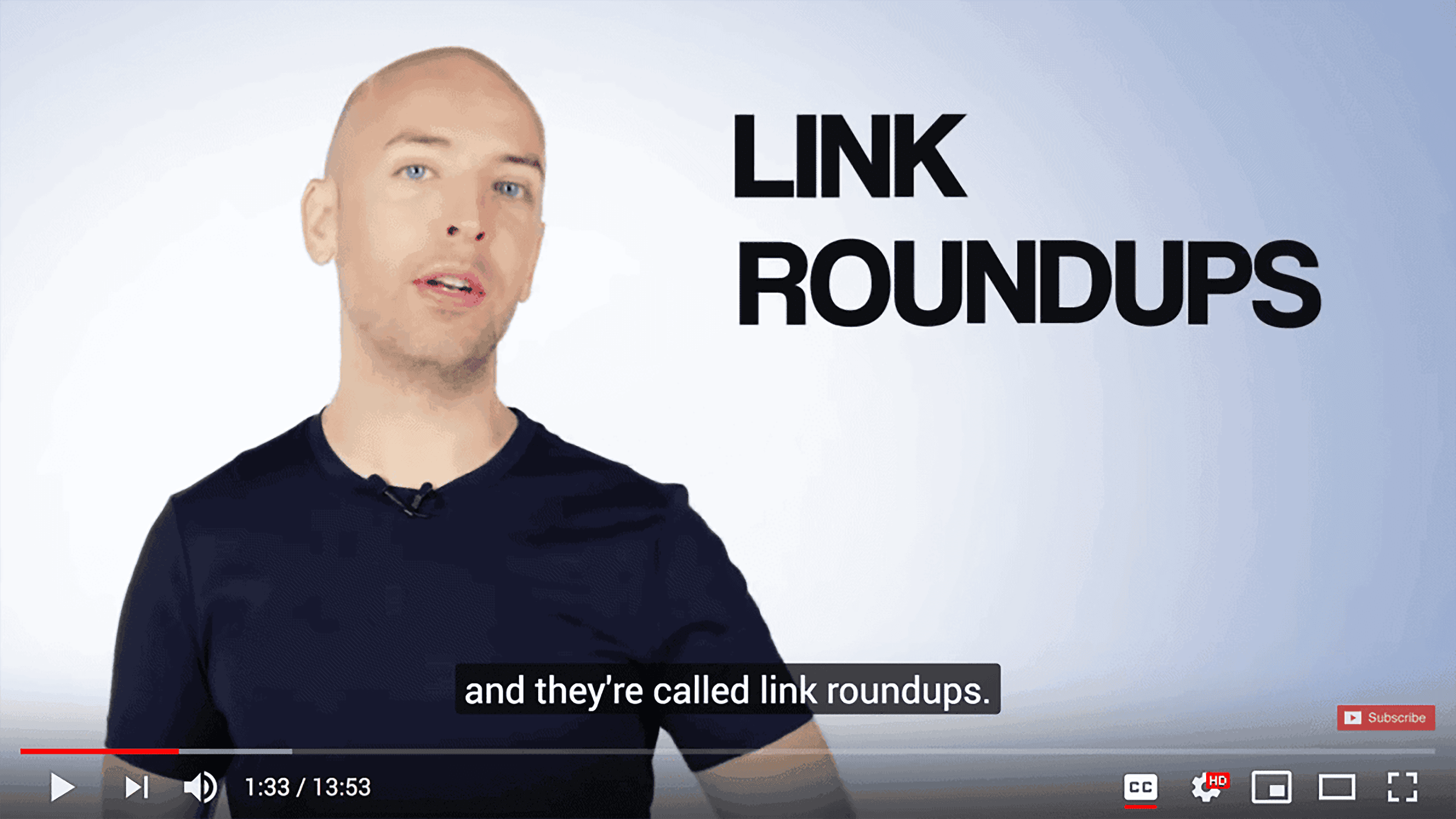 Link roundups – YouTube video Link roundups – YouTube video