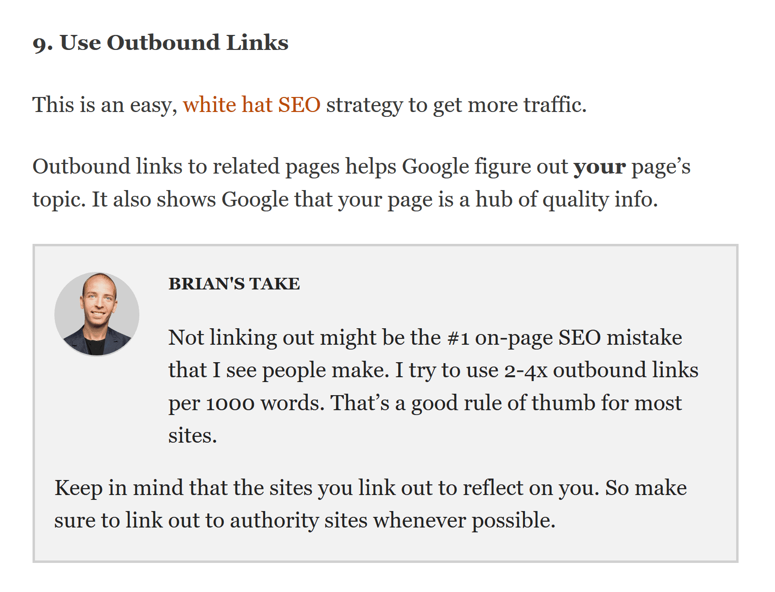 On-page SEO – Content under infographic On-page SEO – Content under infographic