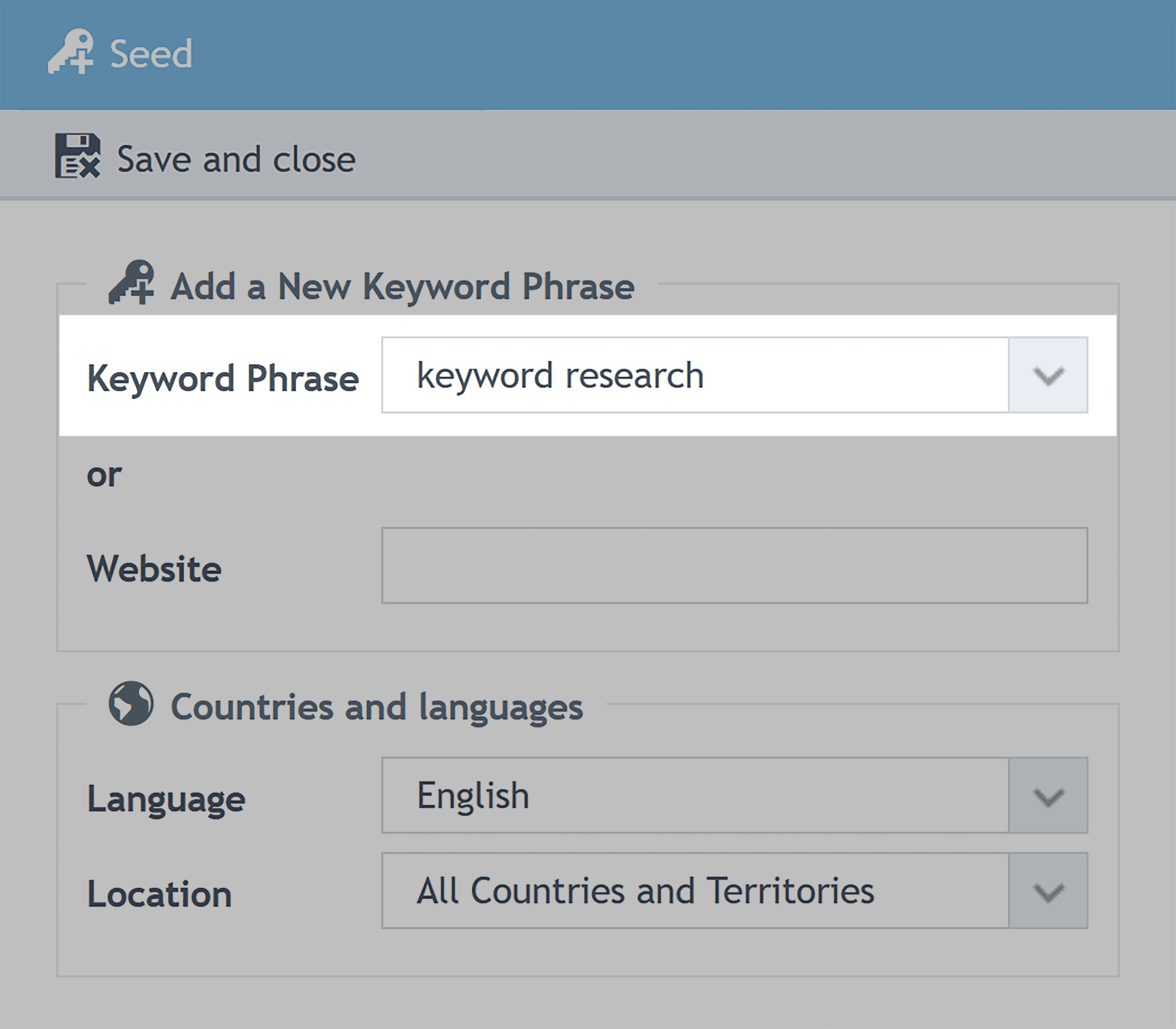 SECockpit – Keyword Phrase SECockpit – Keyword Phrase