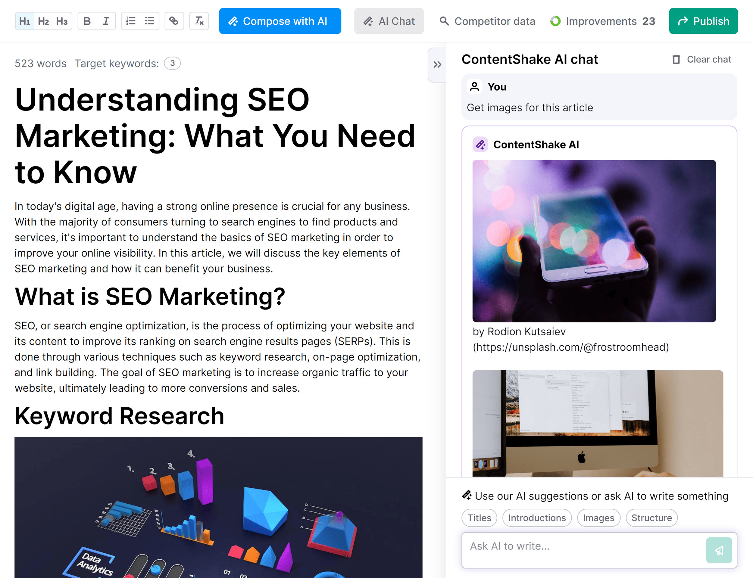 Semrush – ContentShake AI Semrush – ContentShake AI