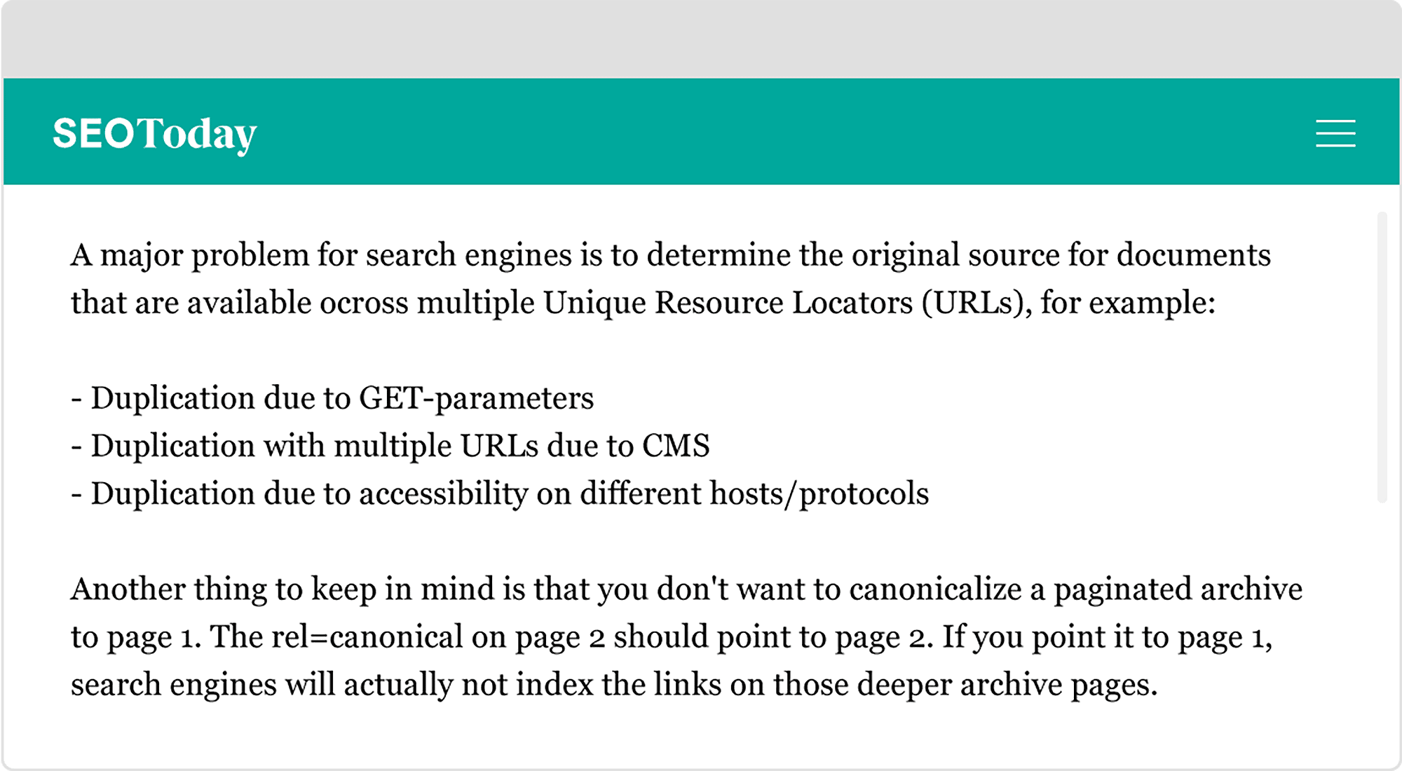SEO Blogs Used To Be Really Technical SEO Blogs Used To Be Really Technical