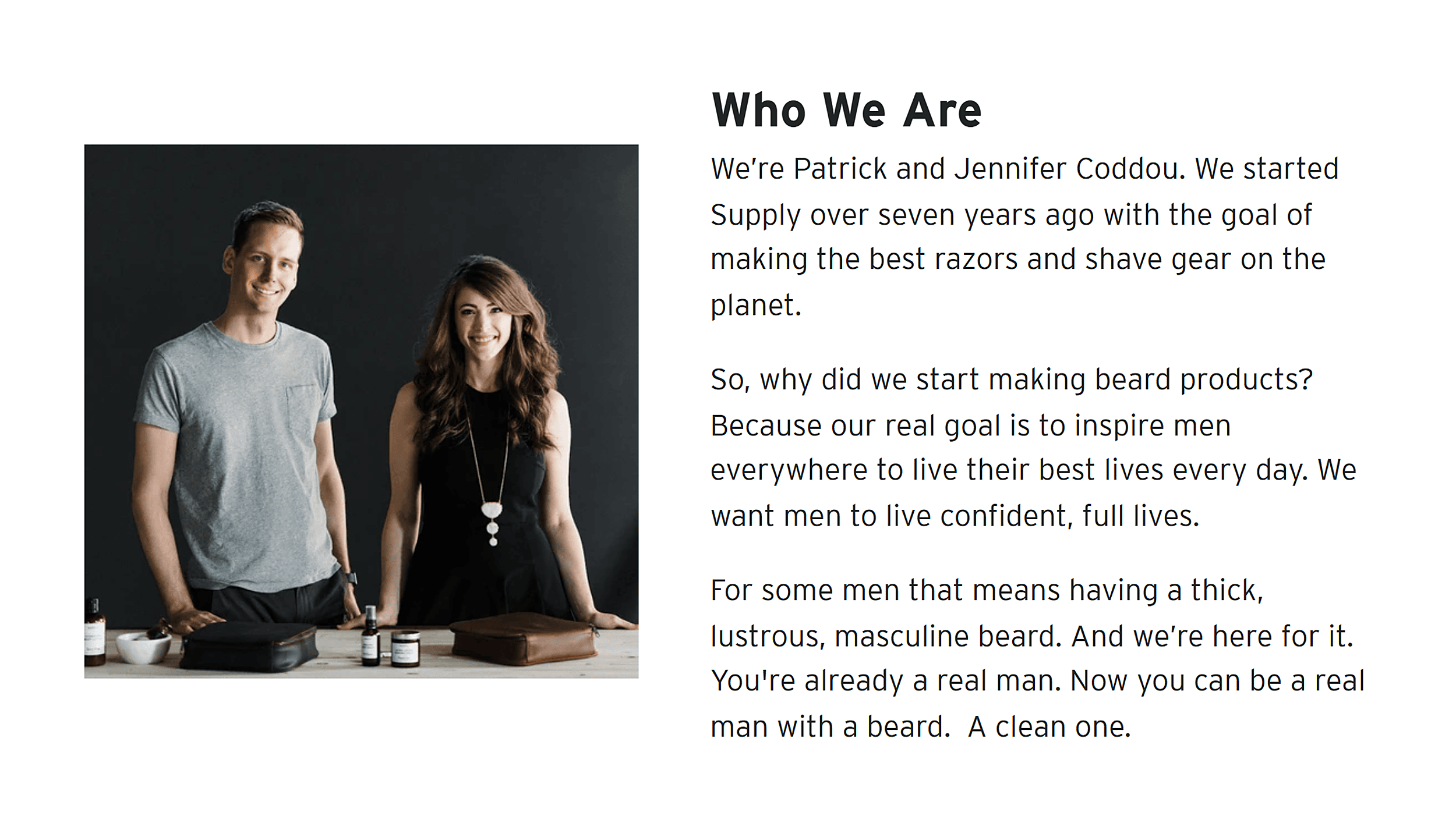 Supply – Who we are Supply – Who we are