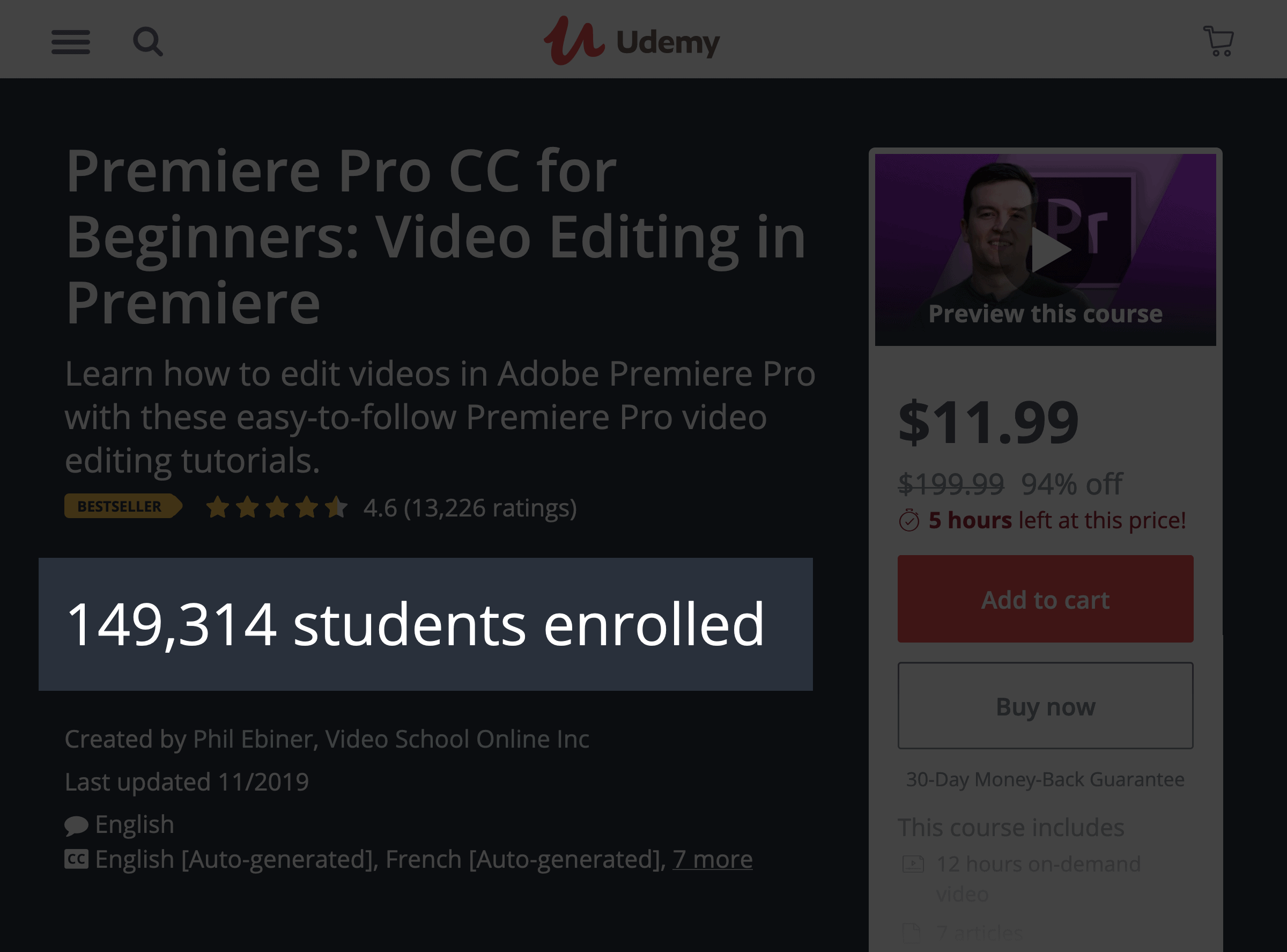 Udemy – Number Of Students Enrolled Udemy – Number Of Students Enrolled