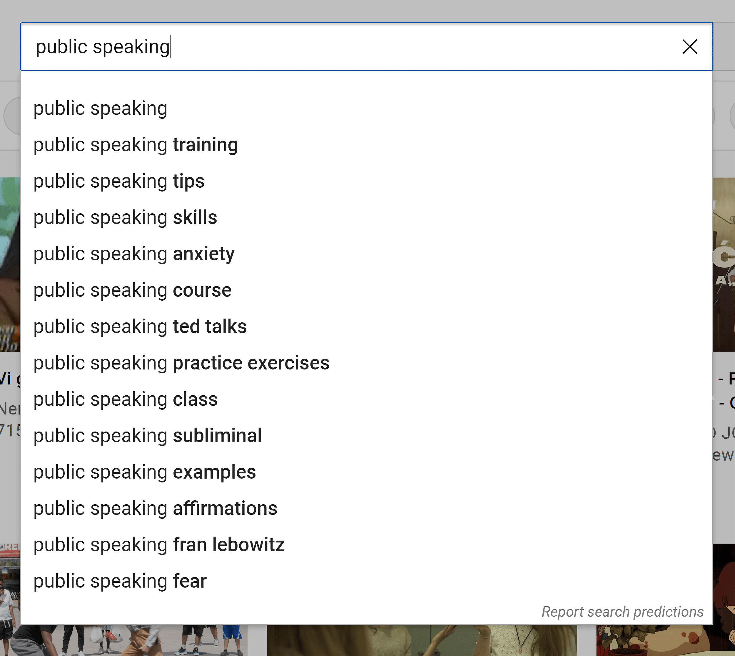 YouTube suggest YouTube suggest